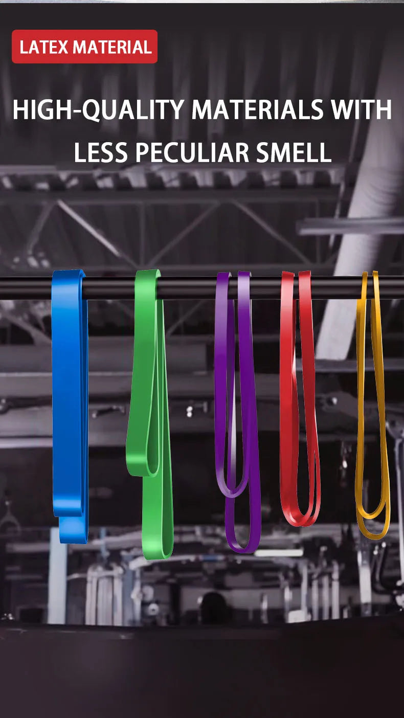 MXFitGear resistance band set with multiple bands, includes handles, door anchor, ankle straps, versatile for home and gym strength training