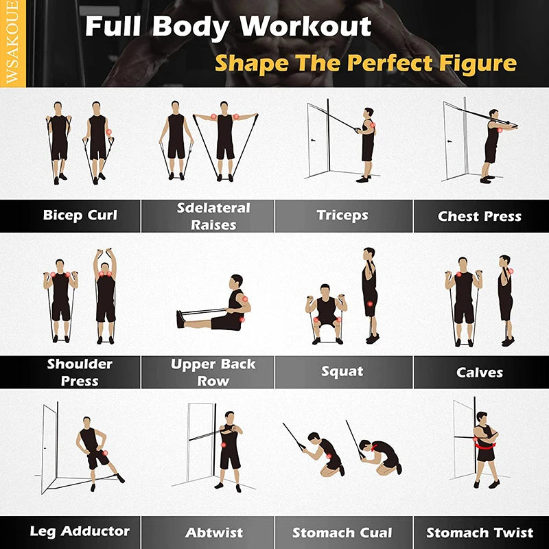 Professional Training Band Set – 5 Levels