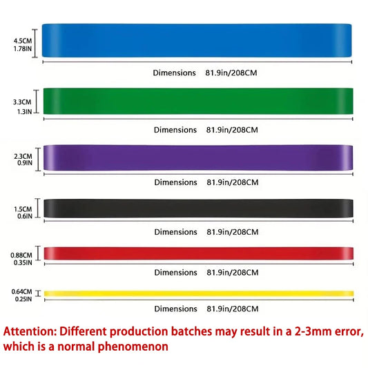 Premium Resistance Bands – 11 Levels